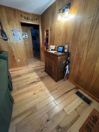 We took pics before leaving