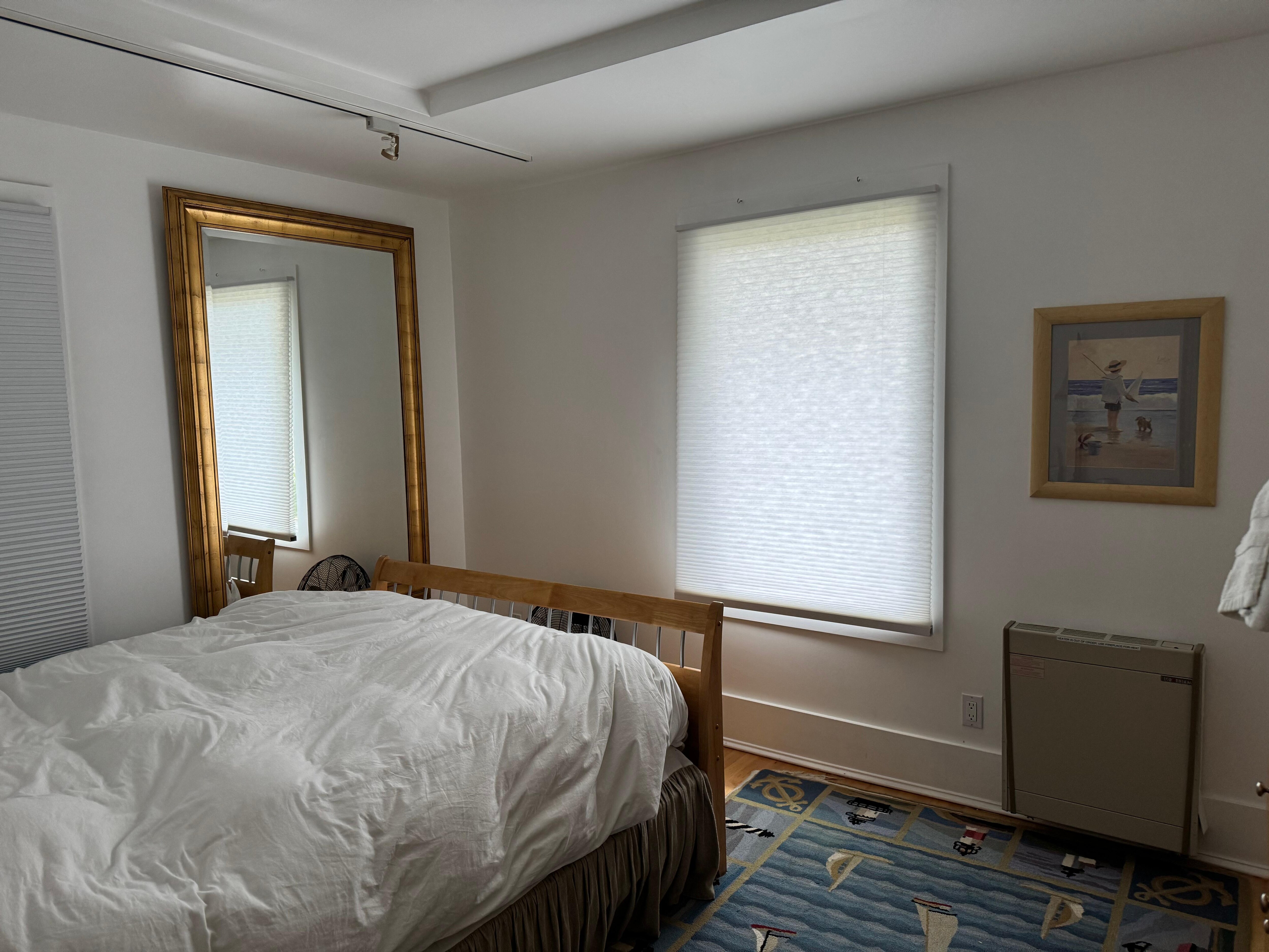 Restful bedrooms