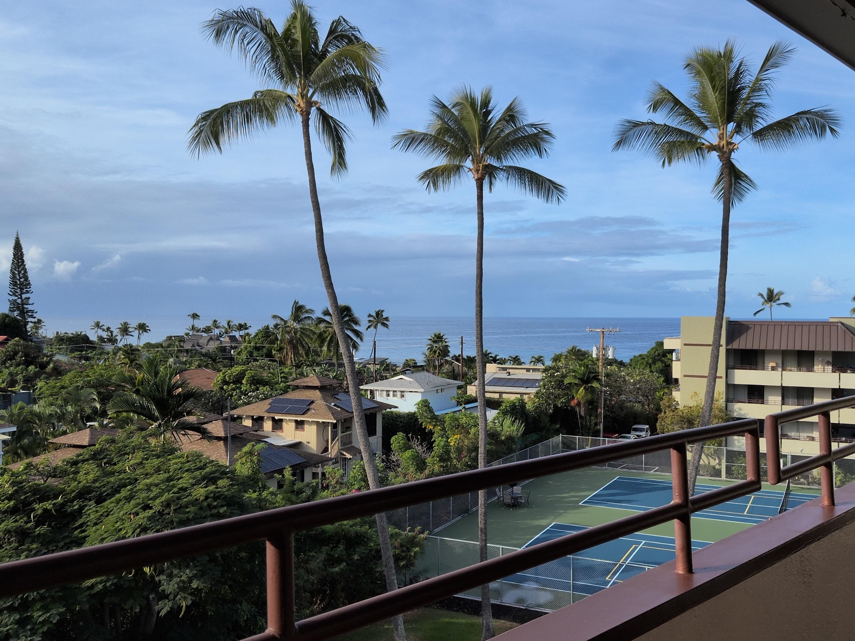 Lanai view.