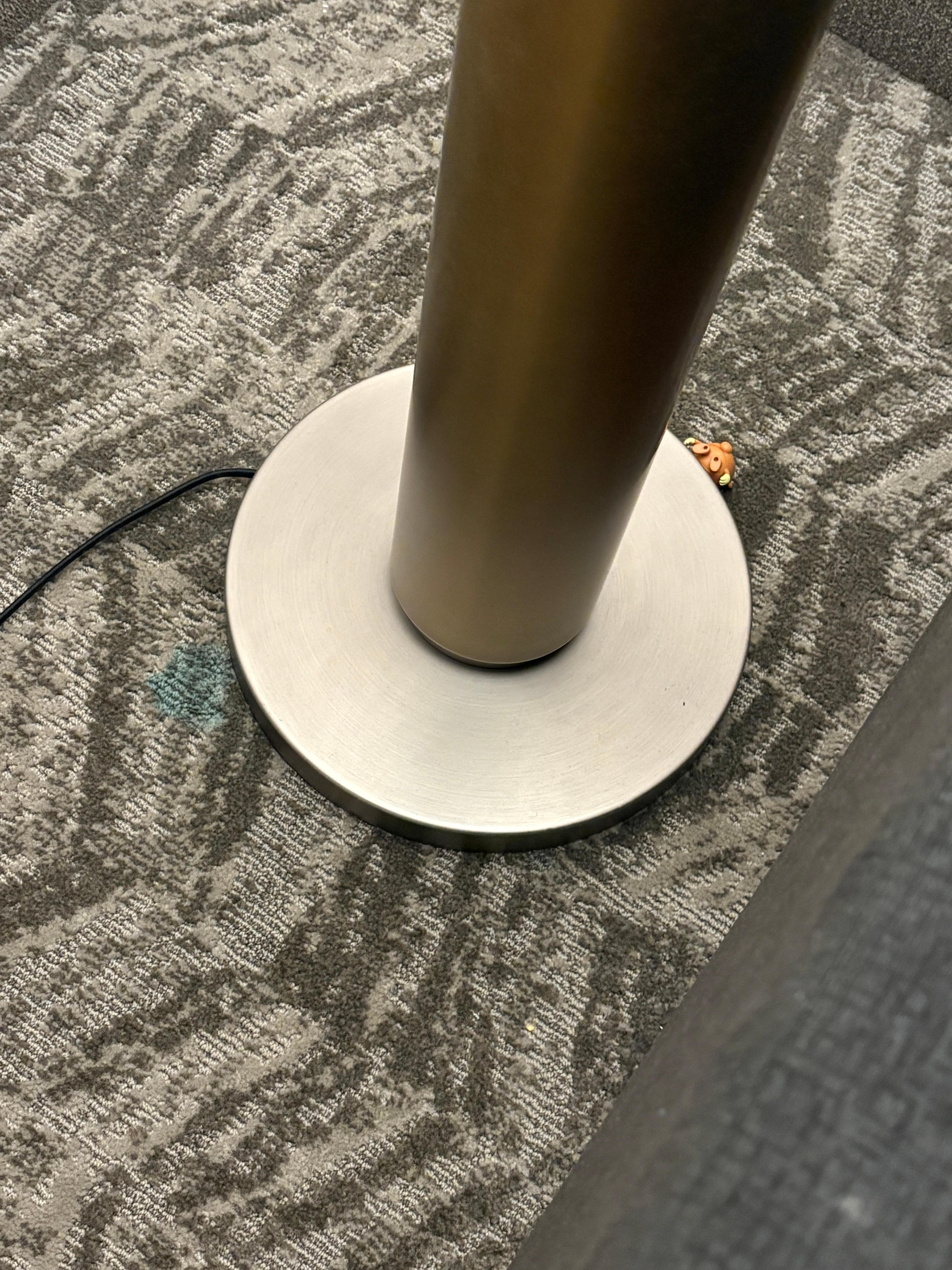 Blue stain and kid toy from previous travelers stay