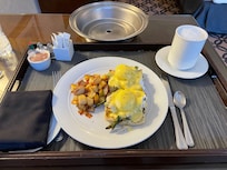 Room service breakfast