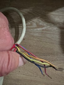 Wire is left opening as as far as after maintenance Man came to fix heater