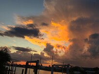 From the dock.