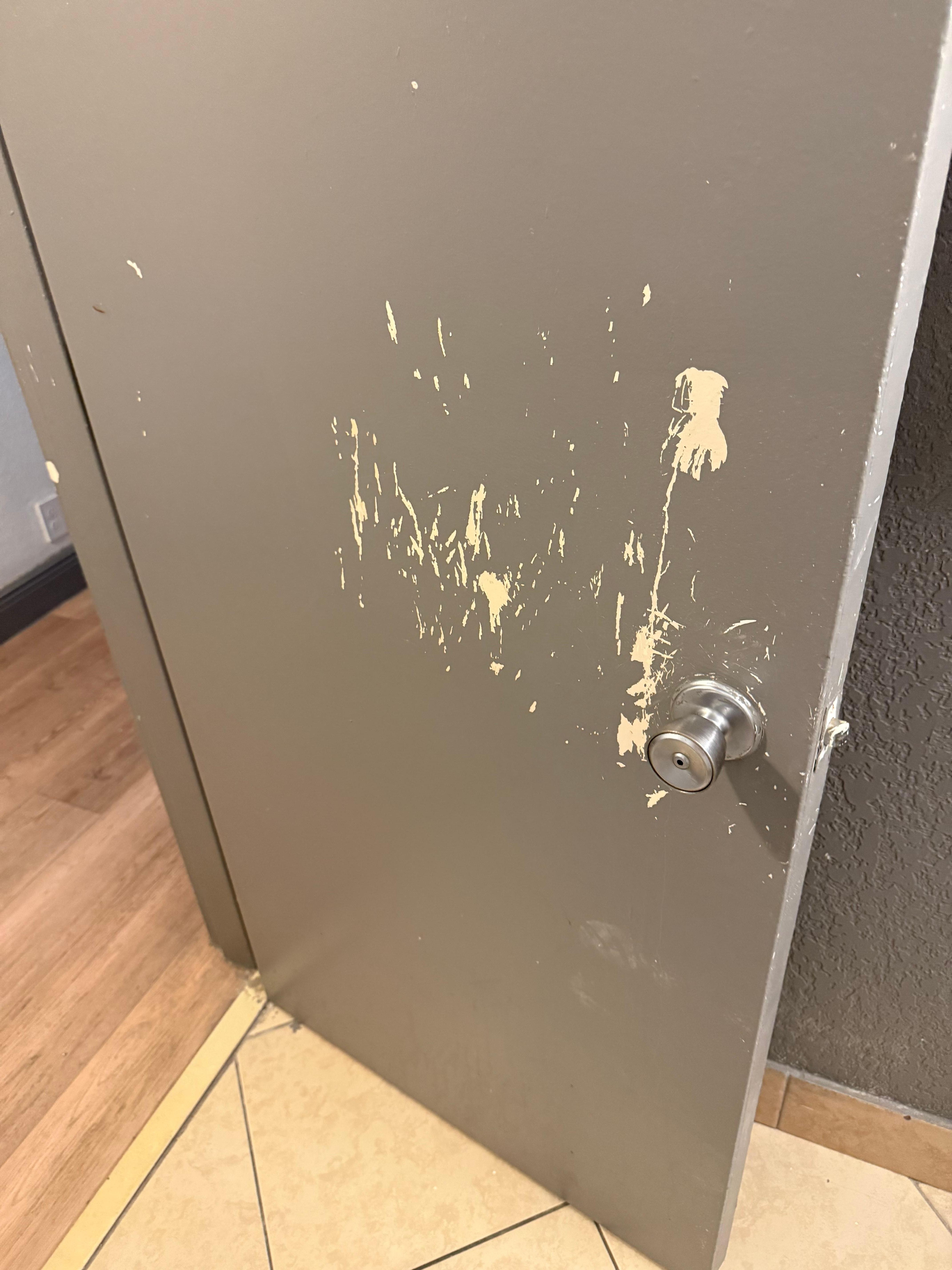 Bathroom door
