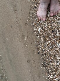 Lovely little beach.