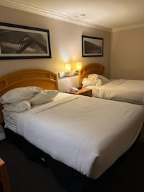 The unkempt beds when I walked in