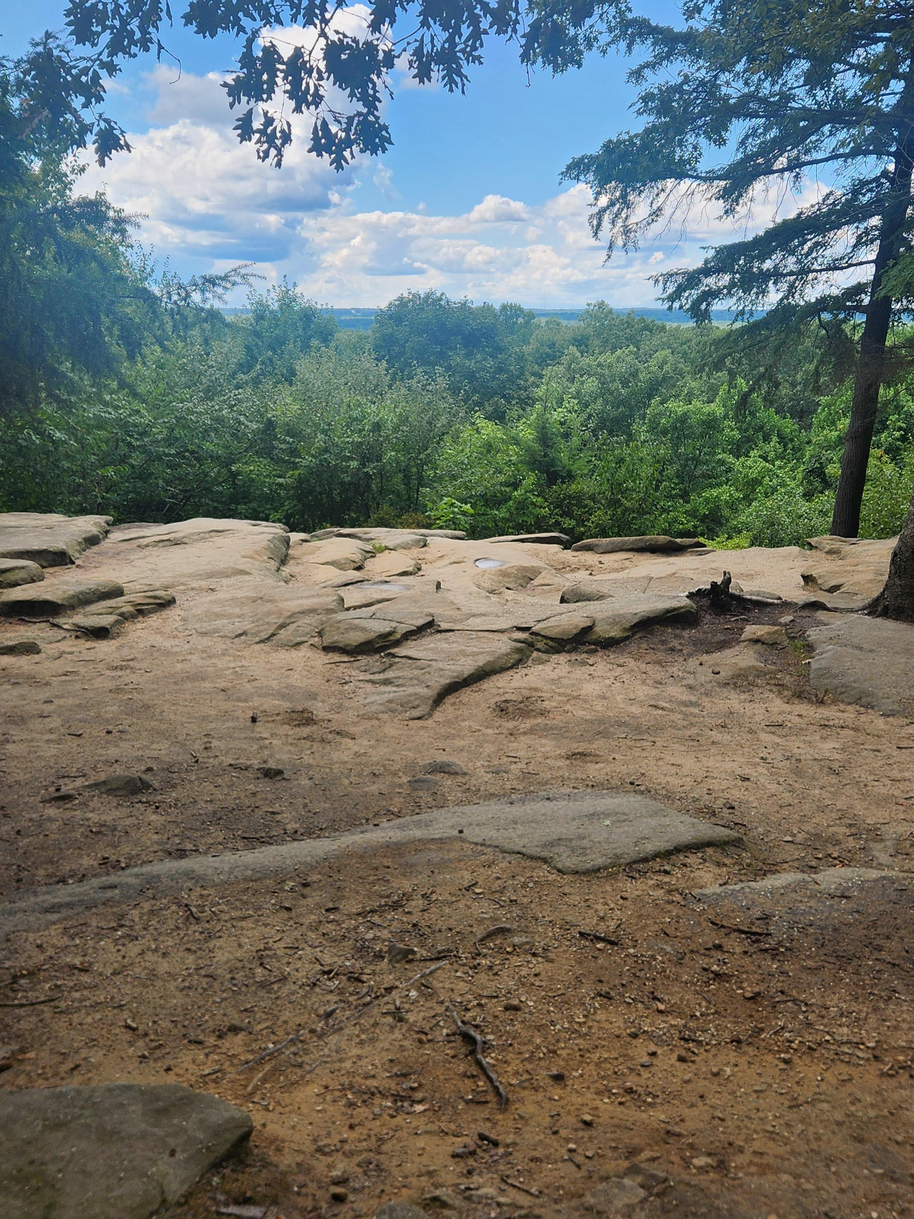 Ledges Trail overlook.