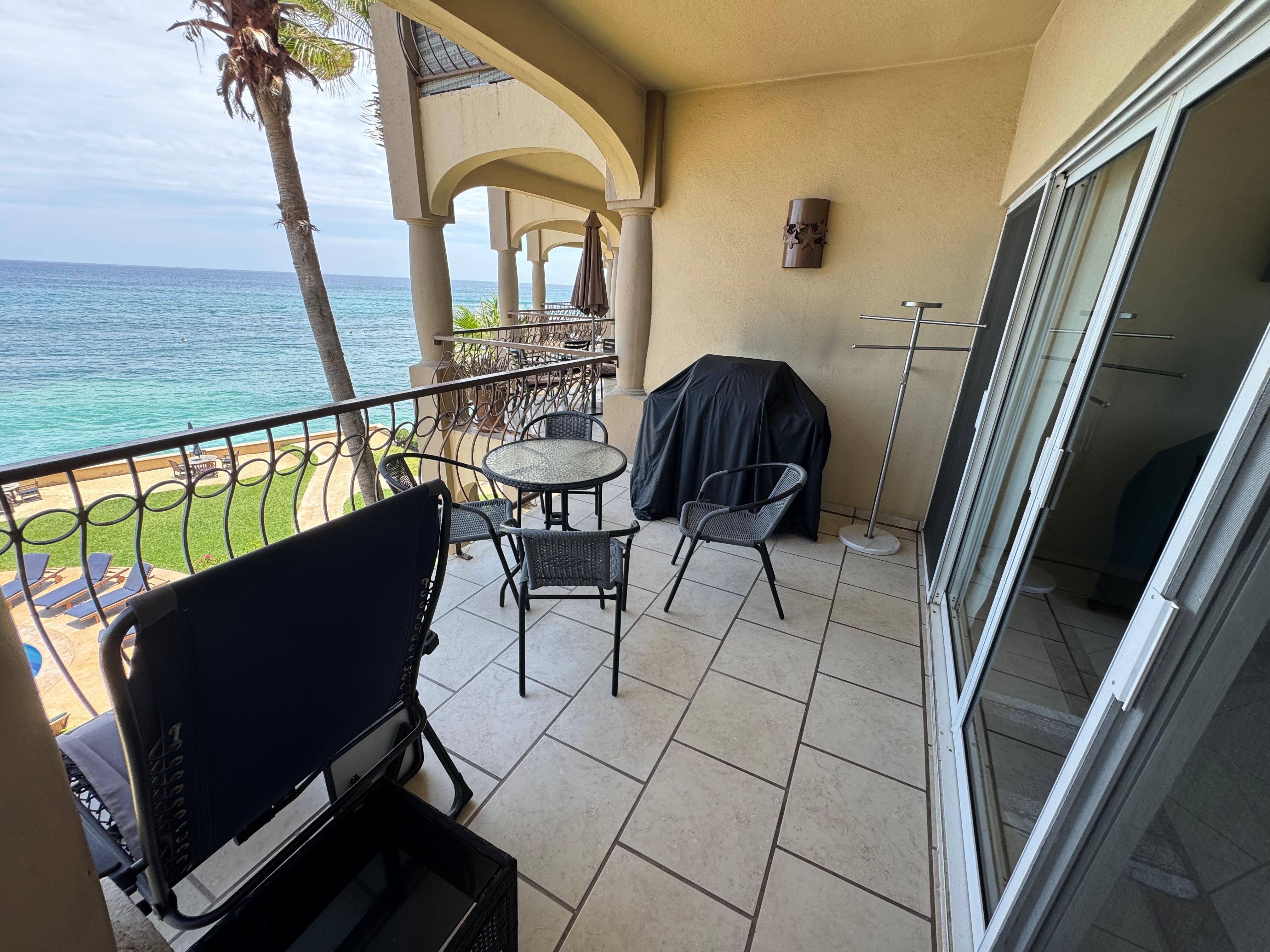 View from the deck toward The Rock