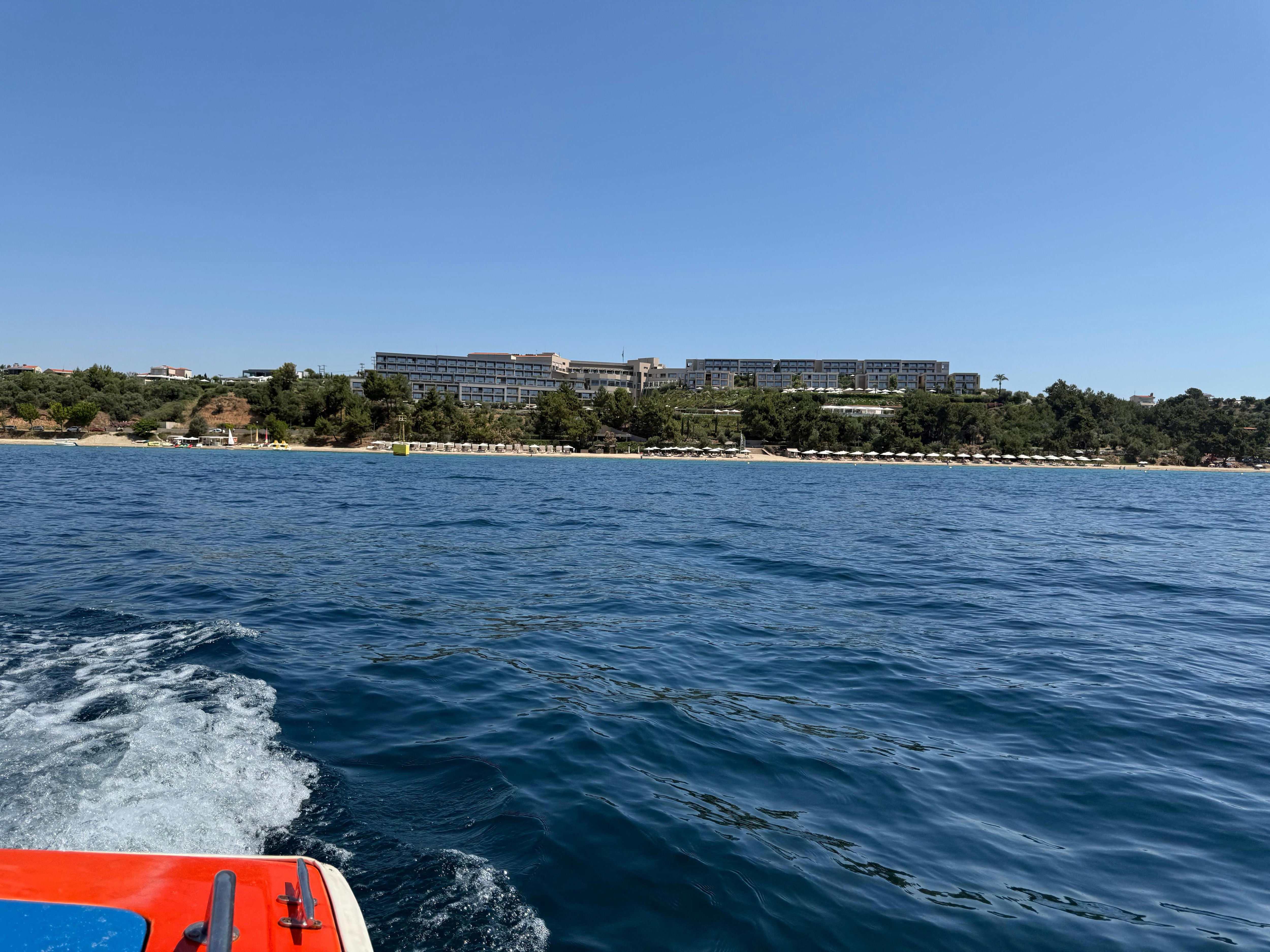 Main Hotel from the sea