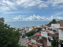 The view from the spacious "outdoor living room."