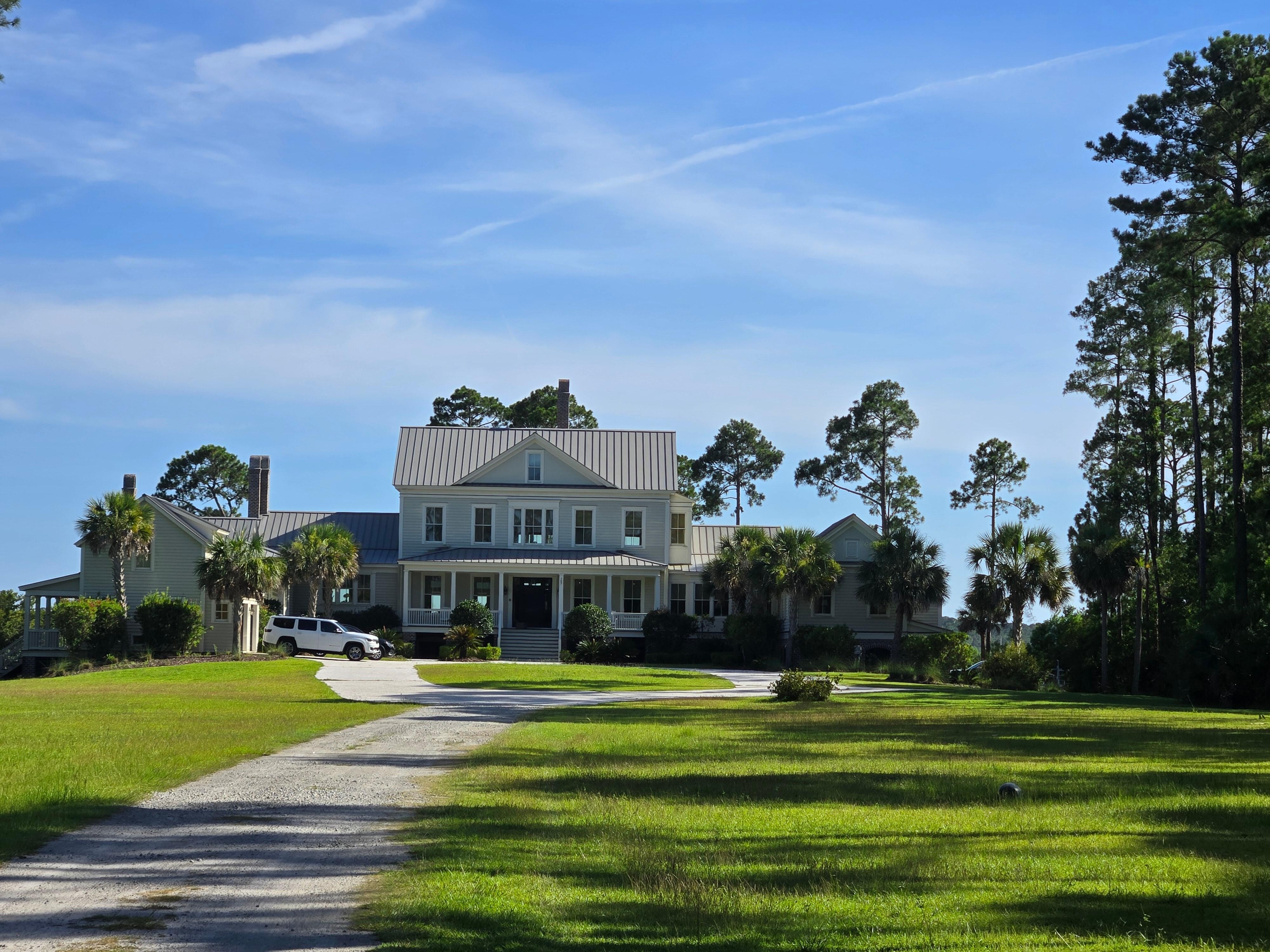 House from the driveway