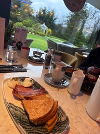 Breakfast with a lovely view