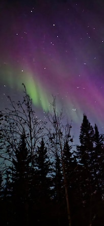 Taken from the deck right outside the front door