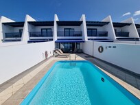 Rear view of the apartment