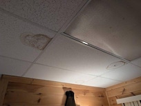 Fridge leaking through the ceiling