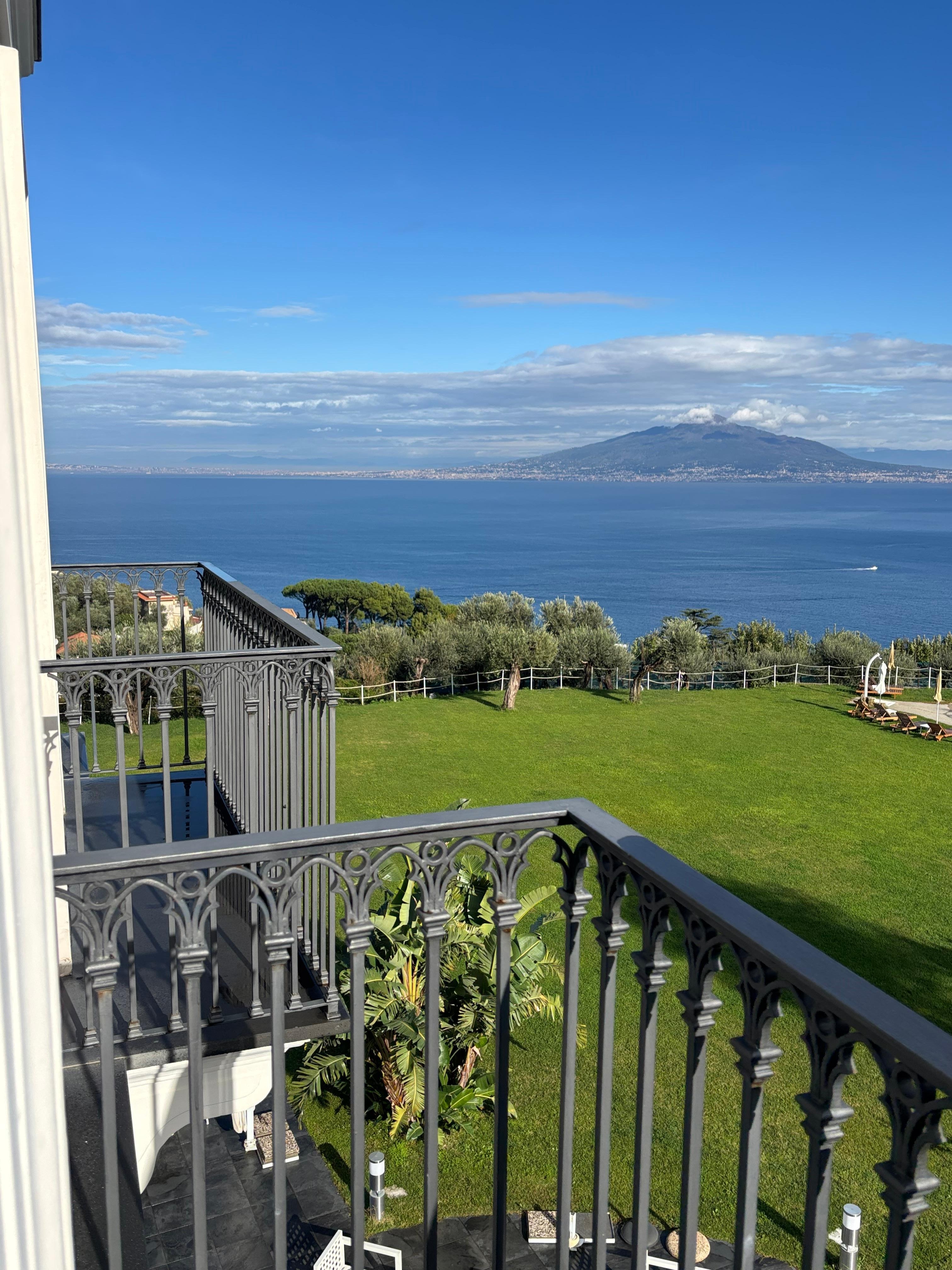 View from bedroom balcony 