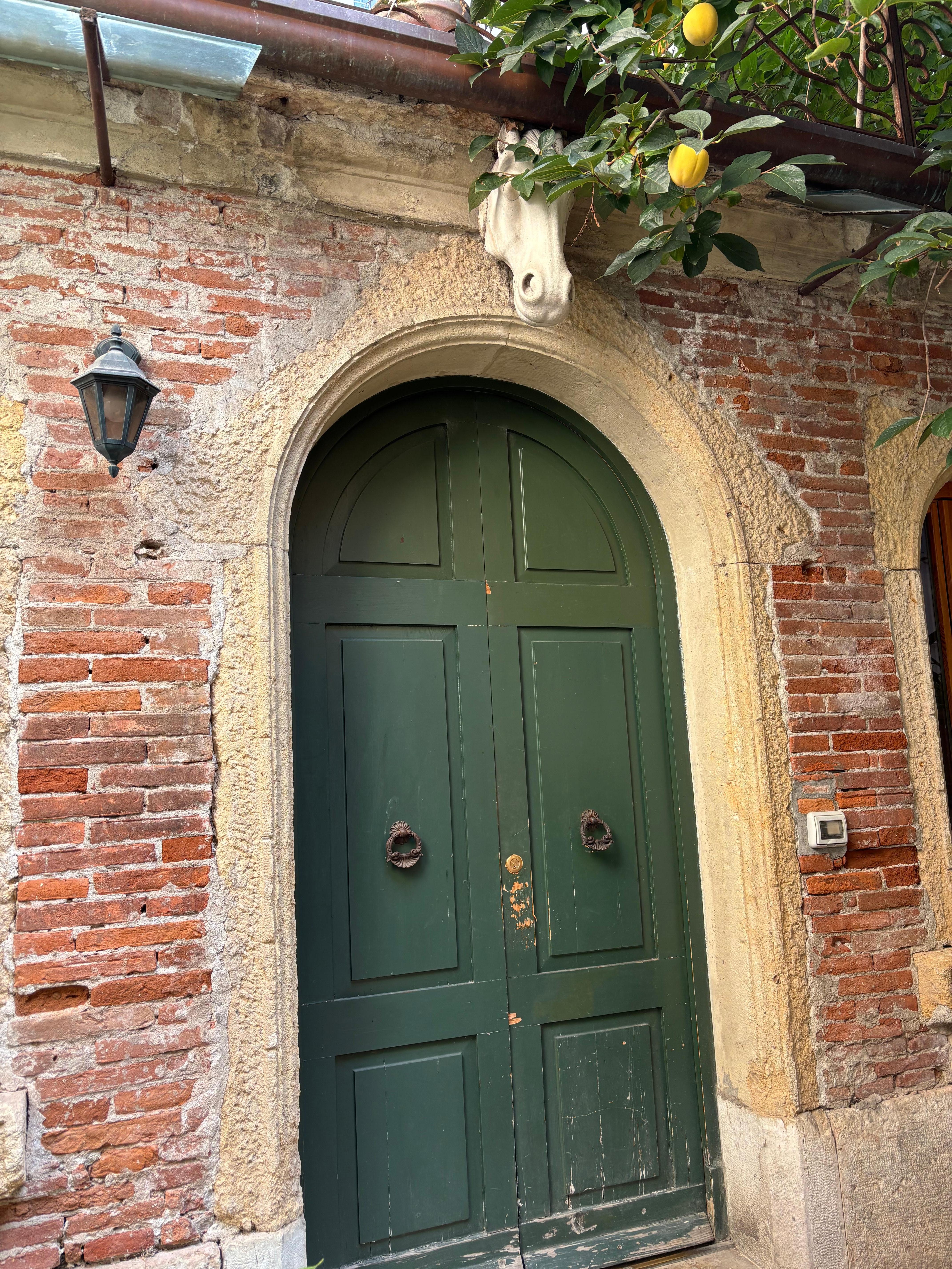 Front door of apartment 