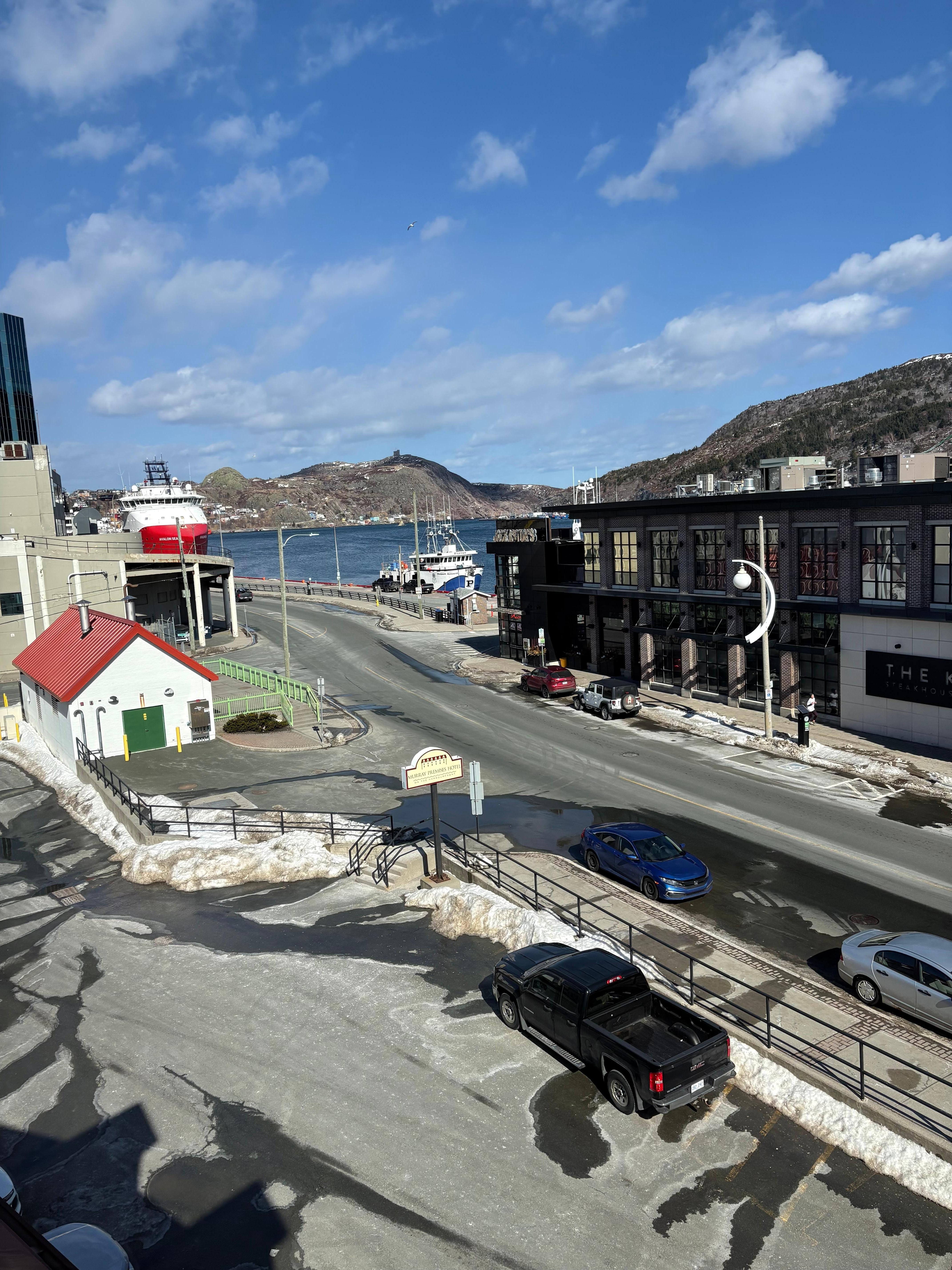 View from 4th floor room