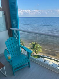 View from our balcony