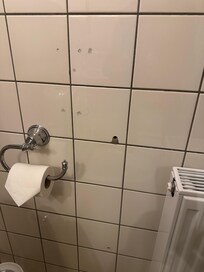 Holed walls like a Swiss cheese