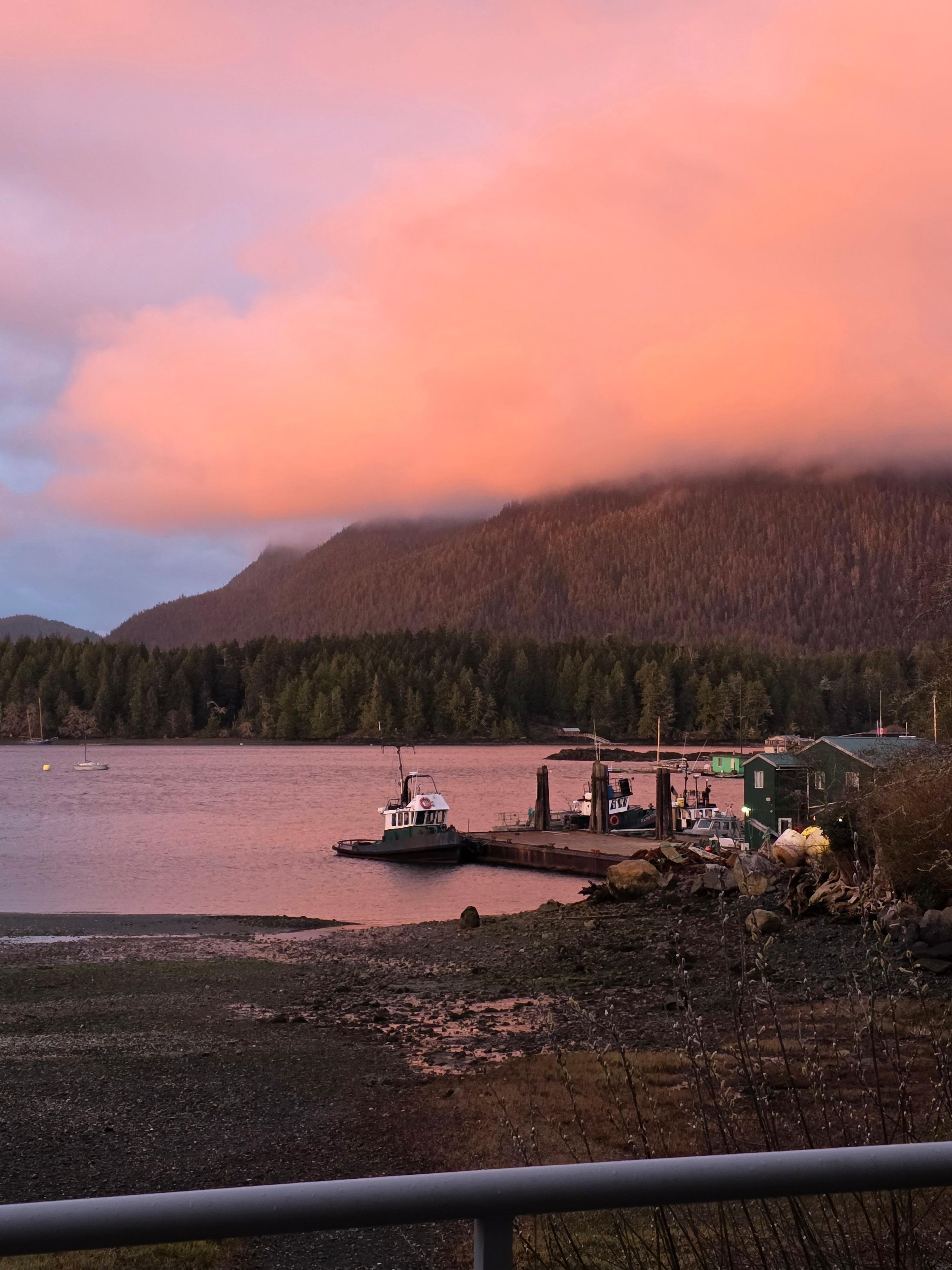 Sunset at The Landing, Tofino