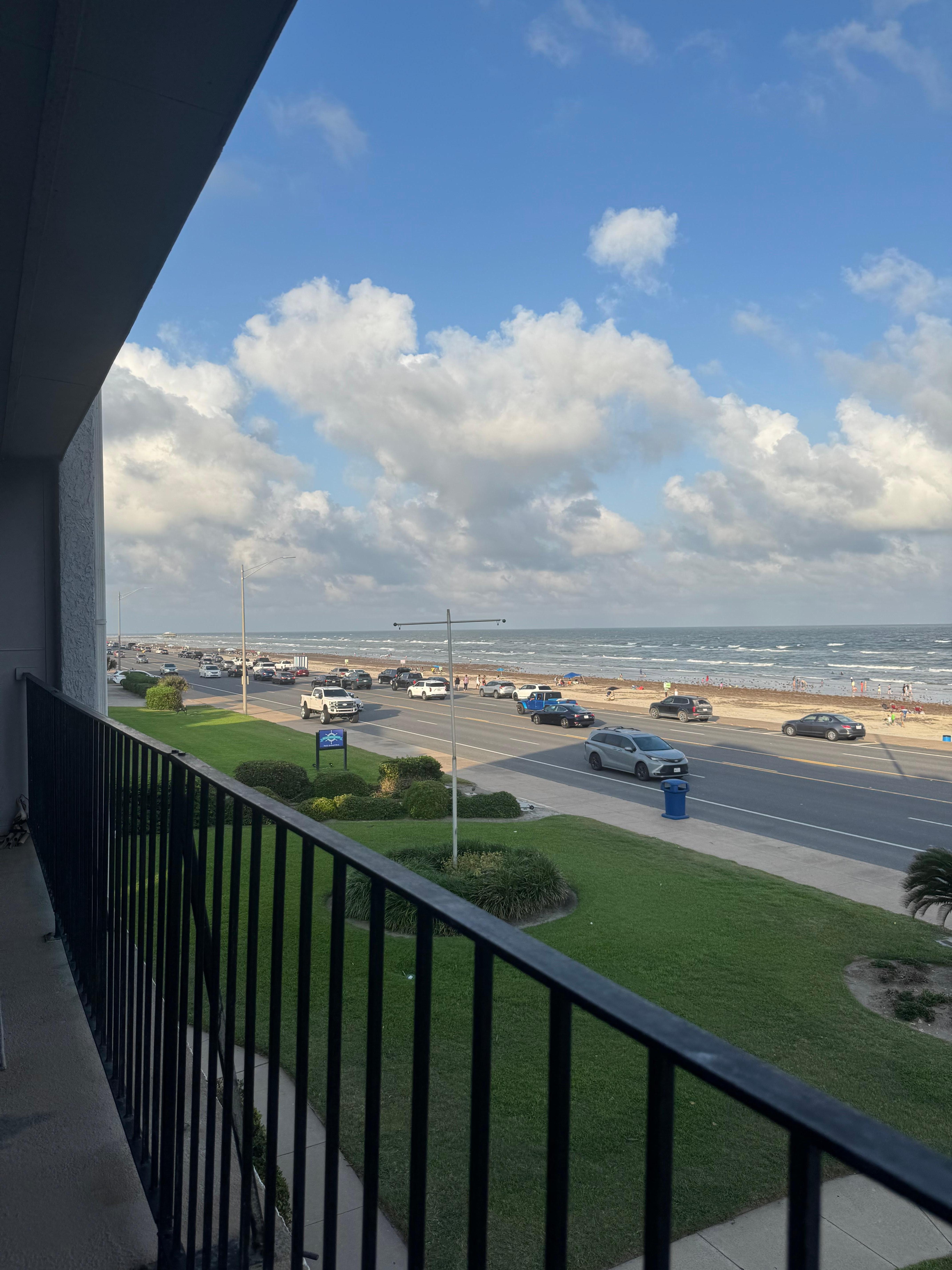 View from the spacious Balcony 