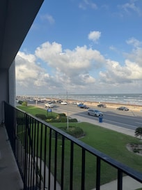 View from the spacious Balcony