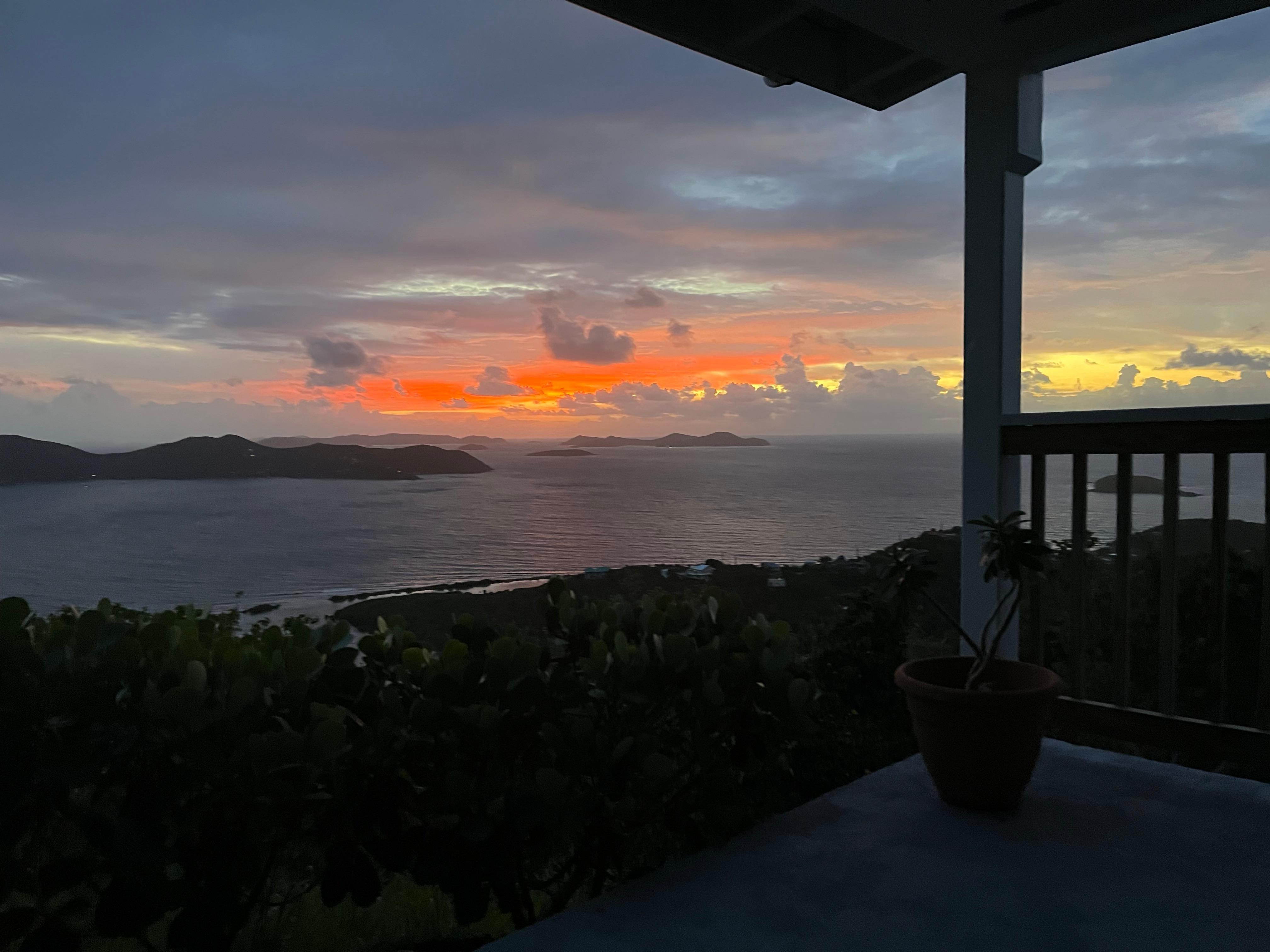 Sunrise at “Endless View Cottage”