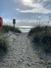 Walking out to Atlantic