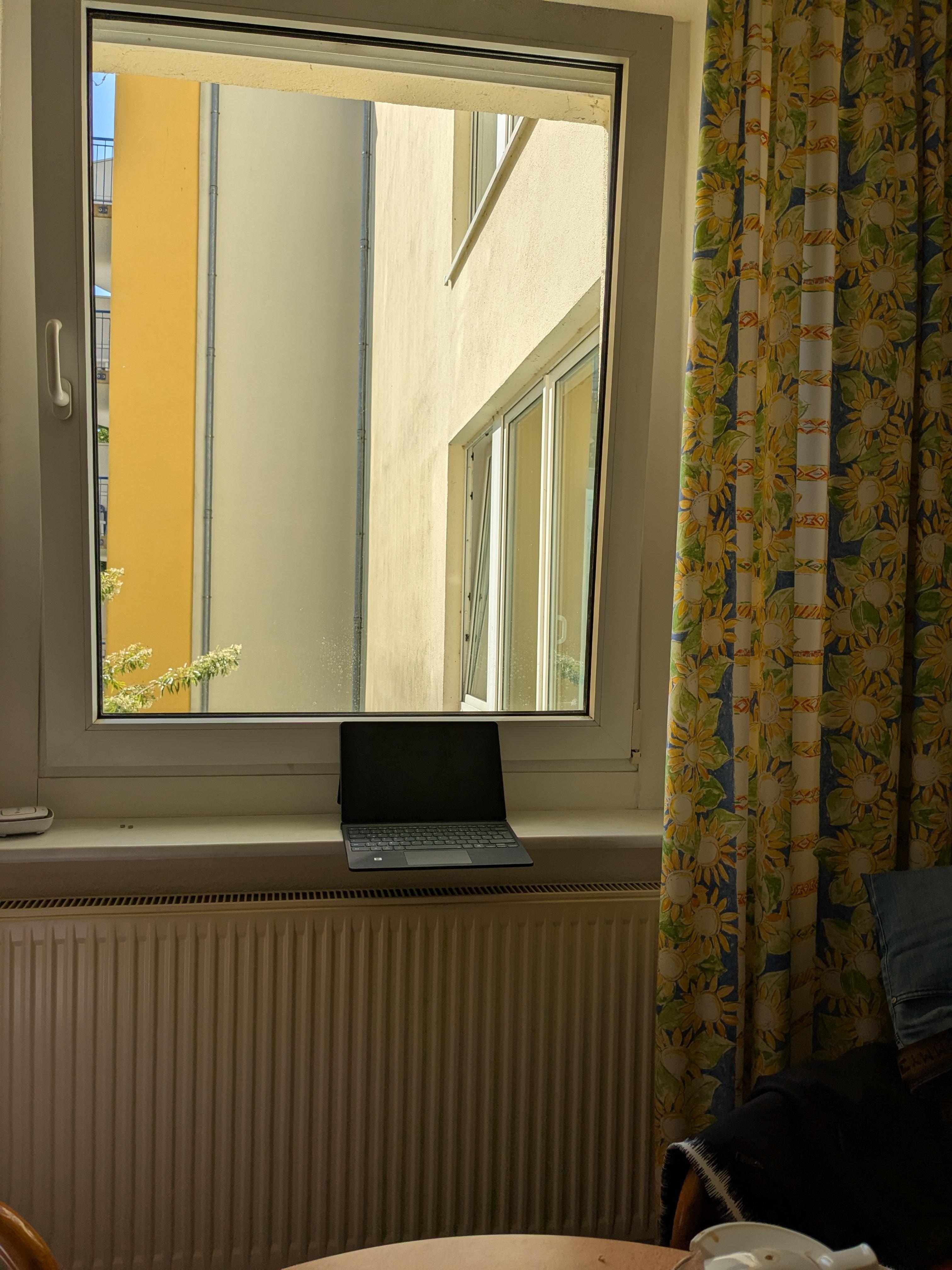 Blick vom Esszimmer