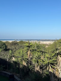 View from back deck of room