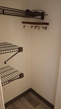 Open closet