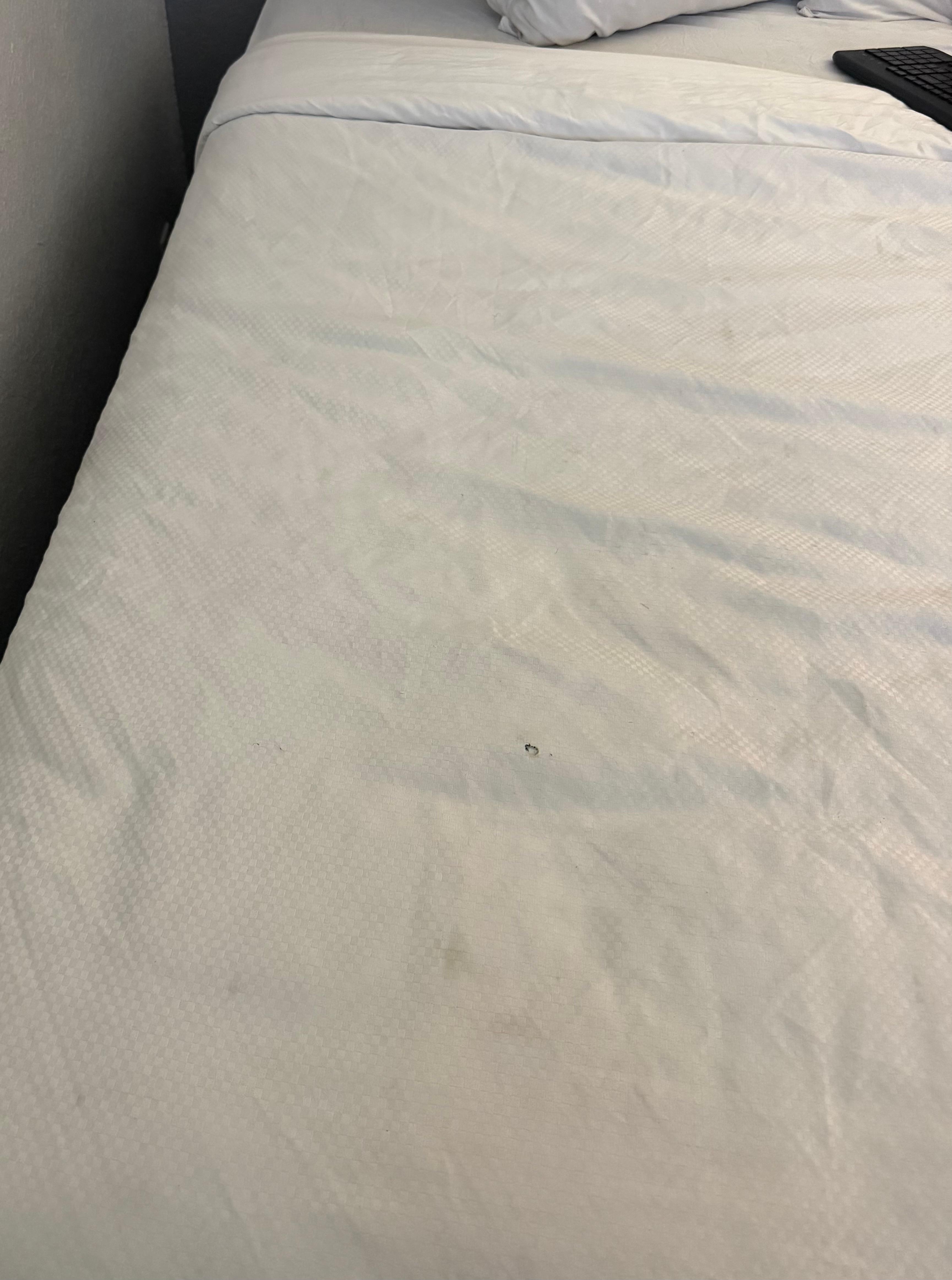 Stained sheets