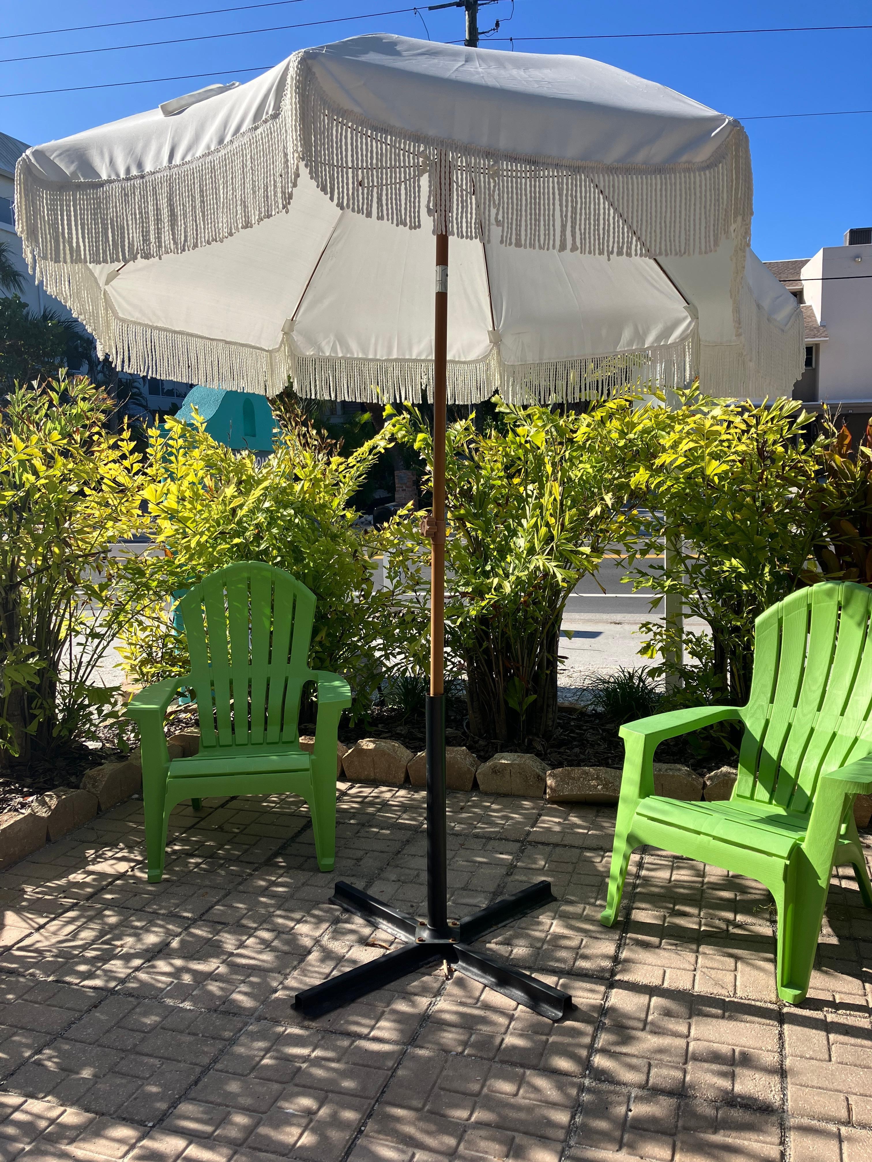 Patio outside our front door