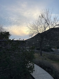 View from the front door