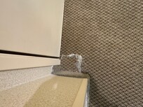 Ripped carpet
