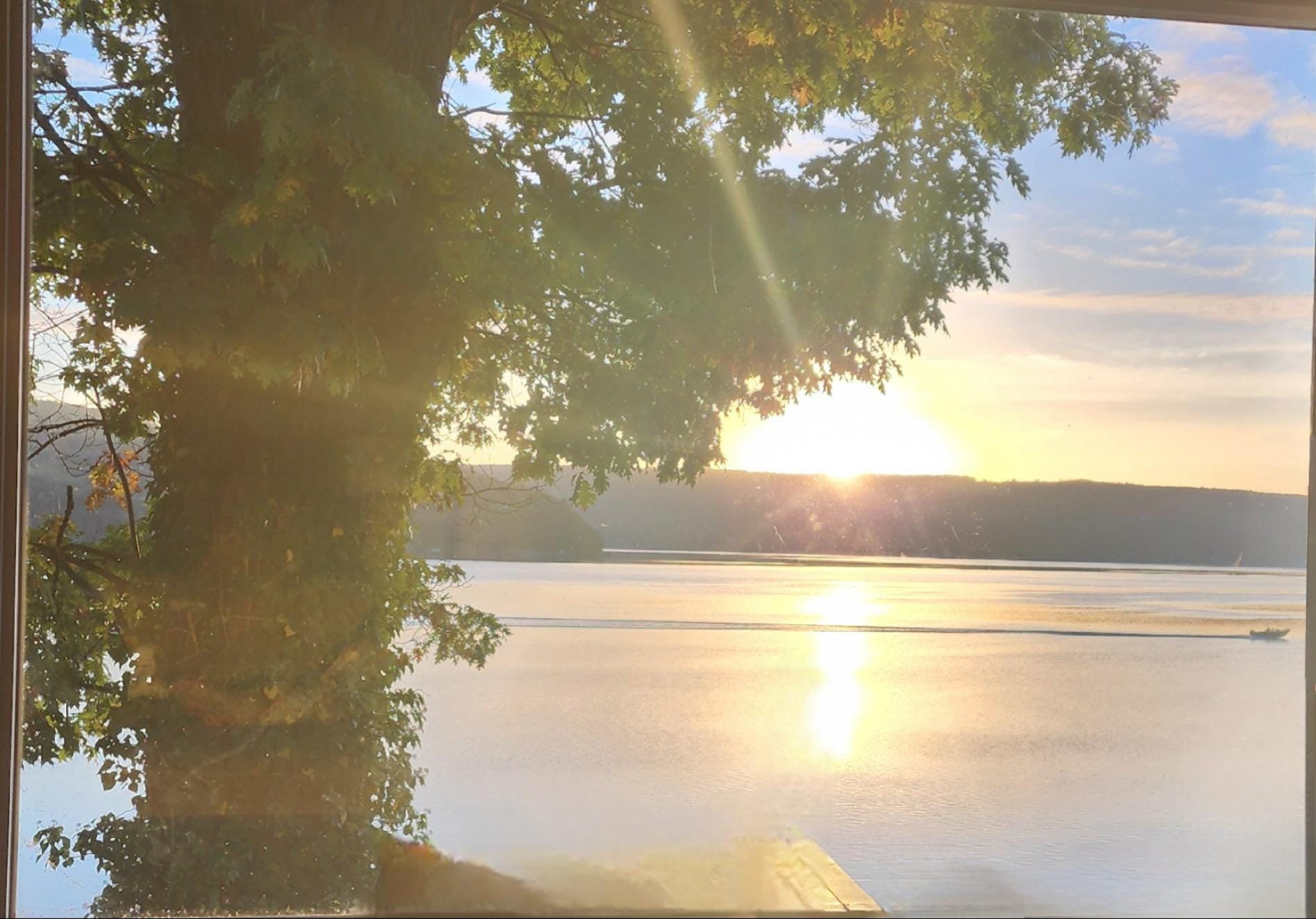 One of many beautiful sunrises.