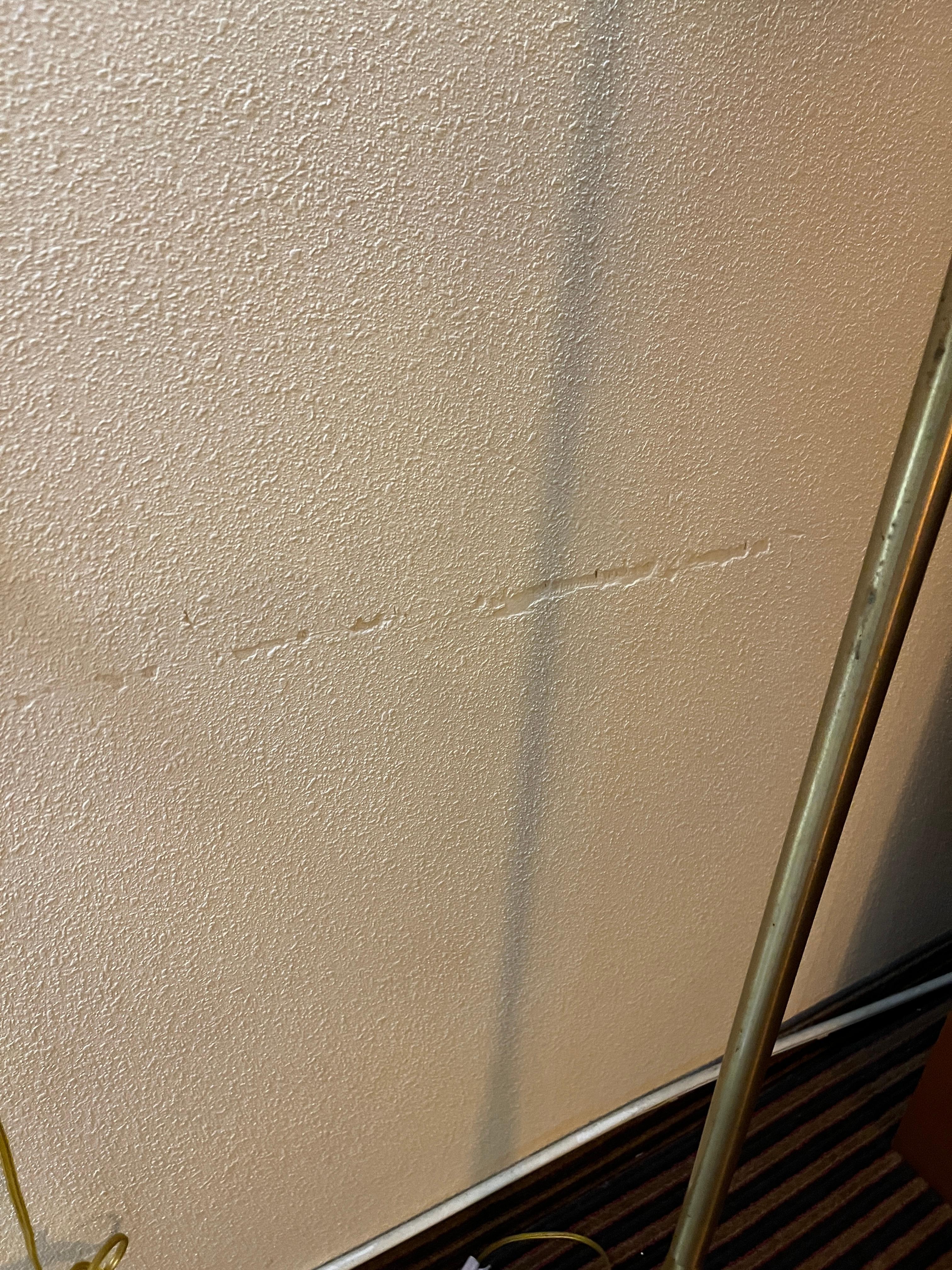 Damage on the walls