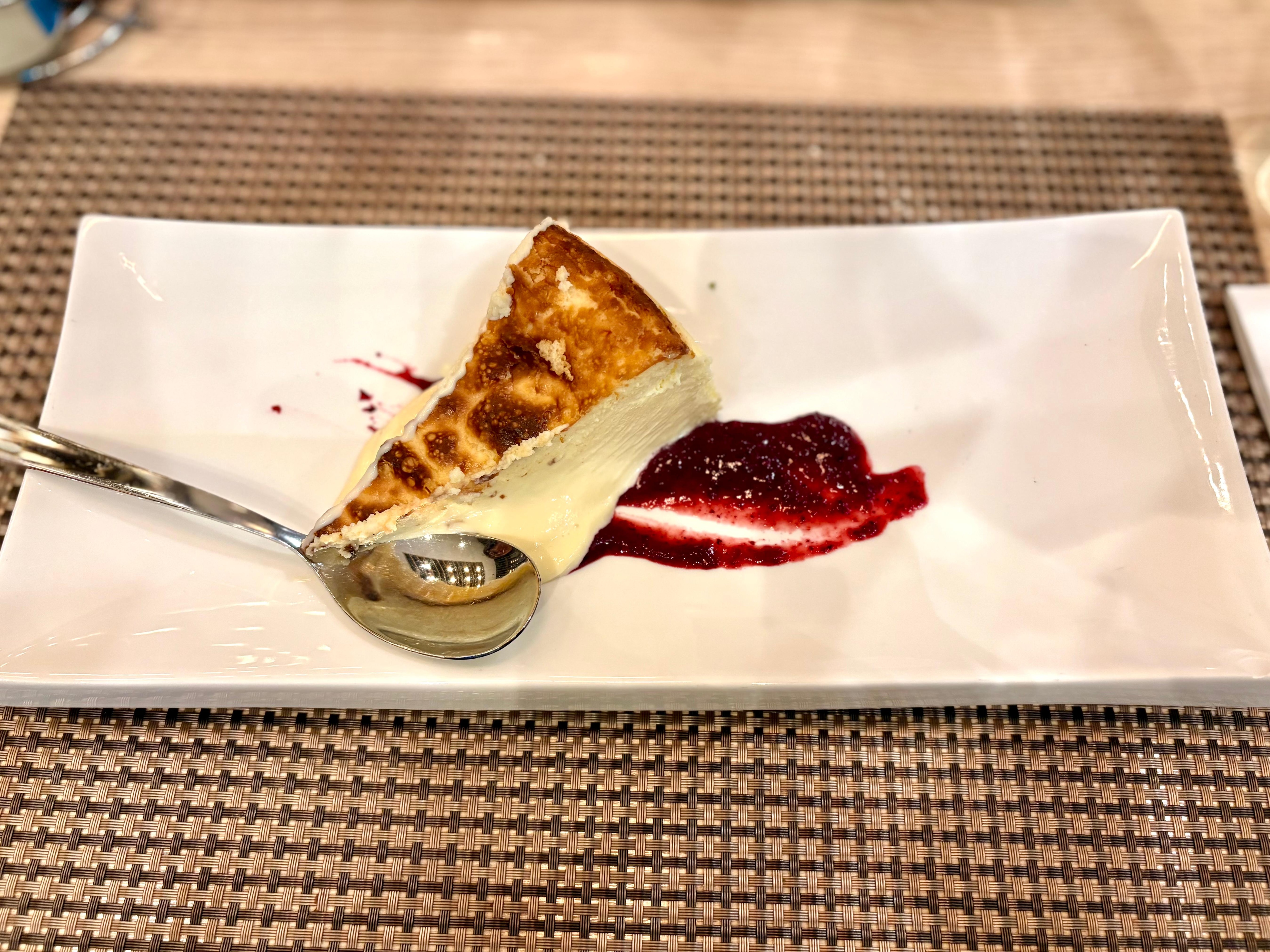 Very good cheese cake 9.5/10