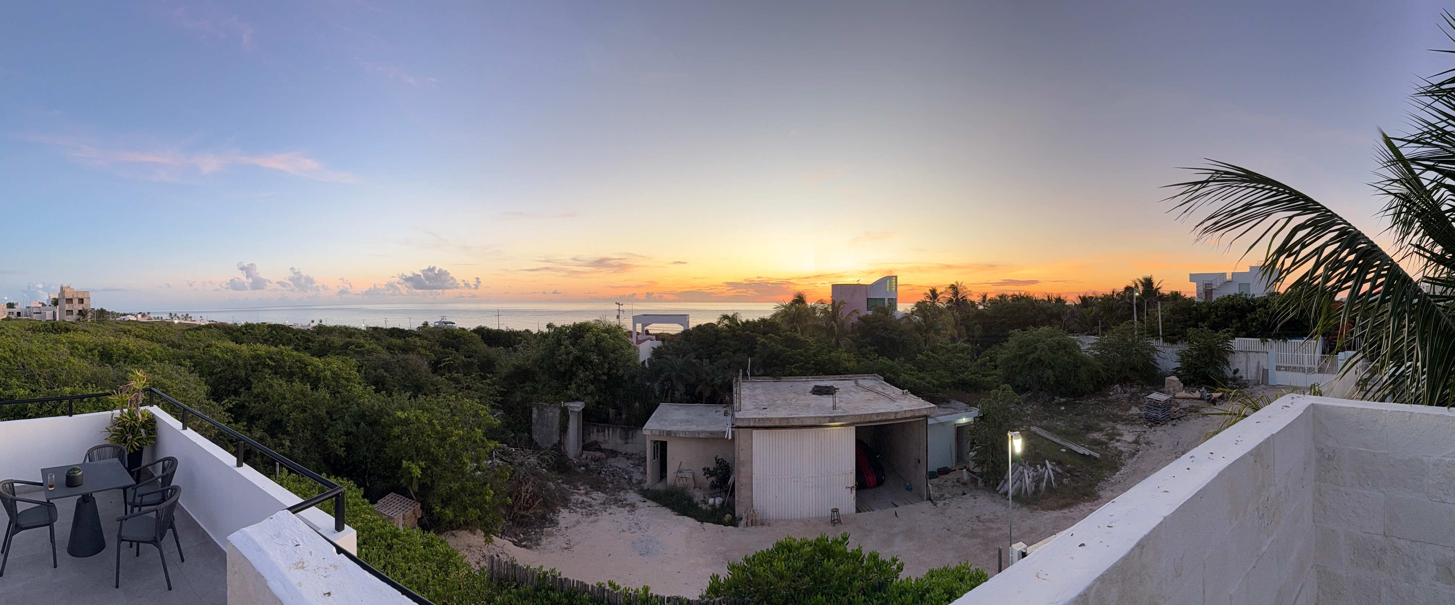 pano from rooftop pool