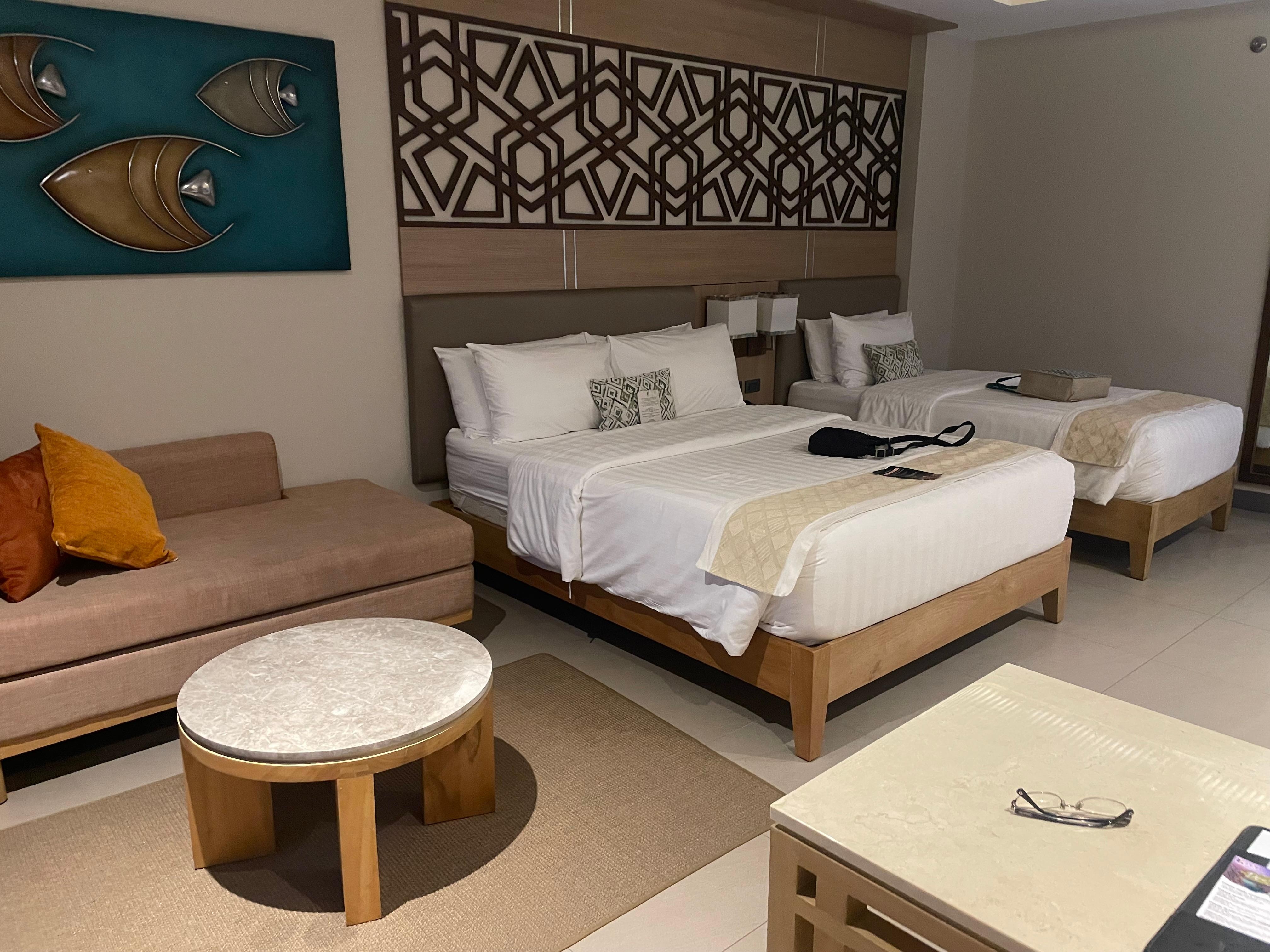 Double and twin beds