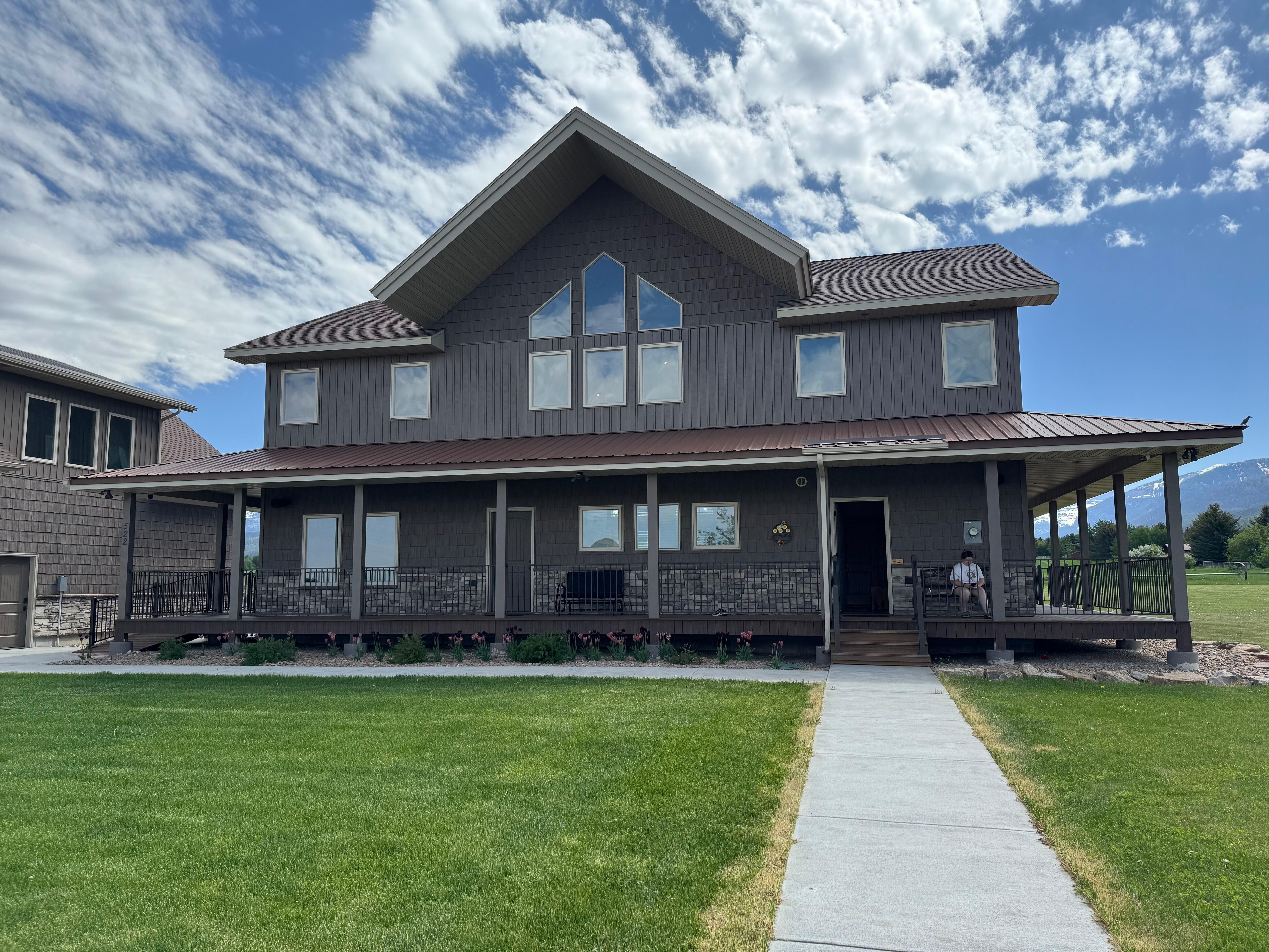 Front of the home