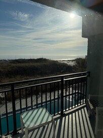 View from living room