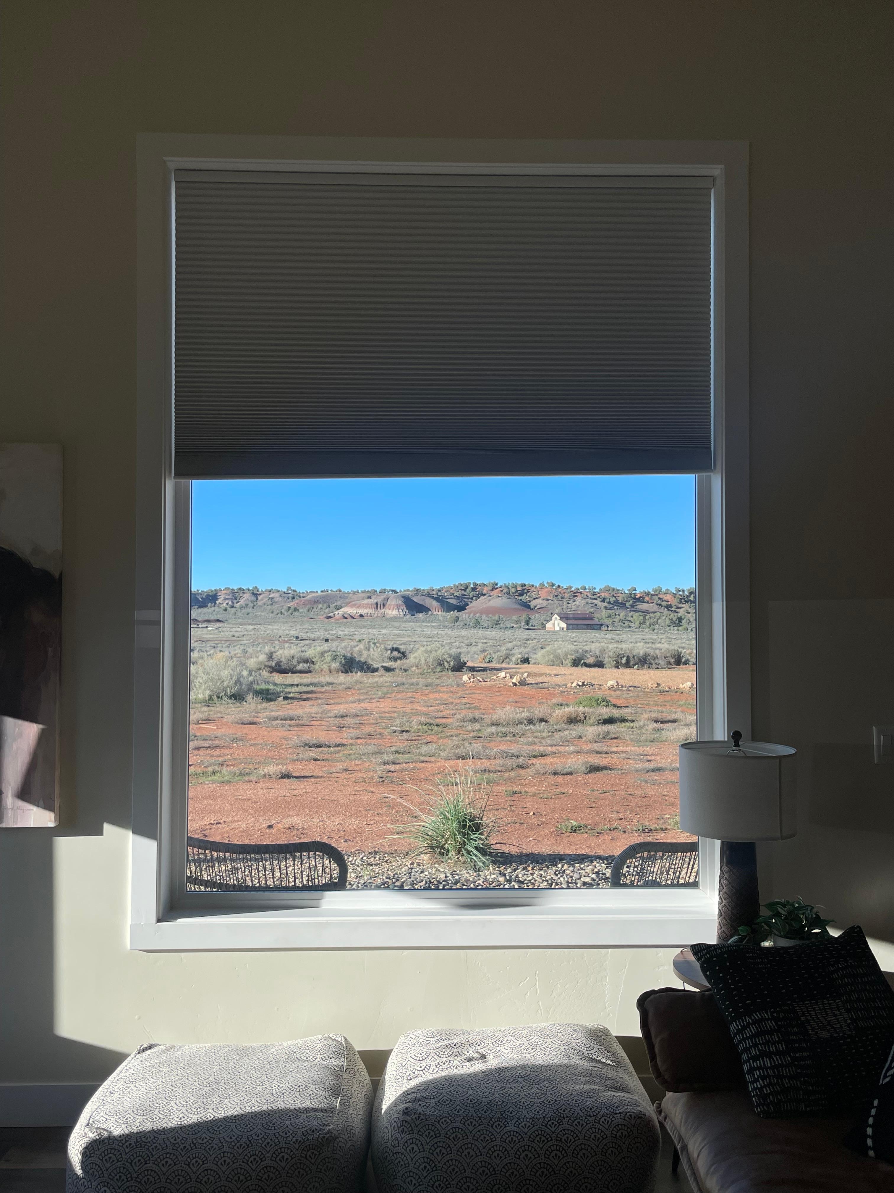 Watched the sunrise out this window every morning at 7:25am w a cozy blanket and cup of joe. 
