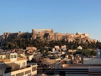 Amazing view from rooftop