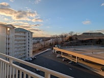 Ample parking. Well maintained parking lot and garage.