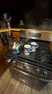 Enjoyed making coffee and drinking it out of the precious cups! It’s the small things…❤️