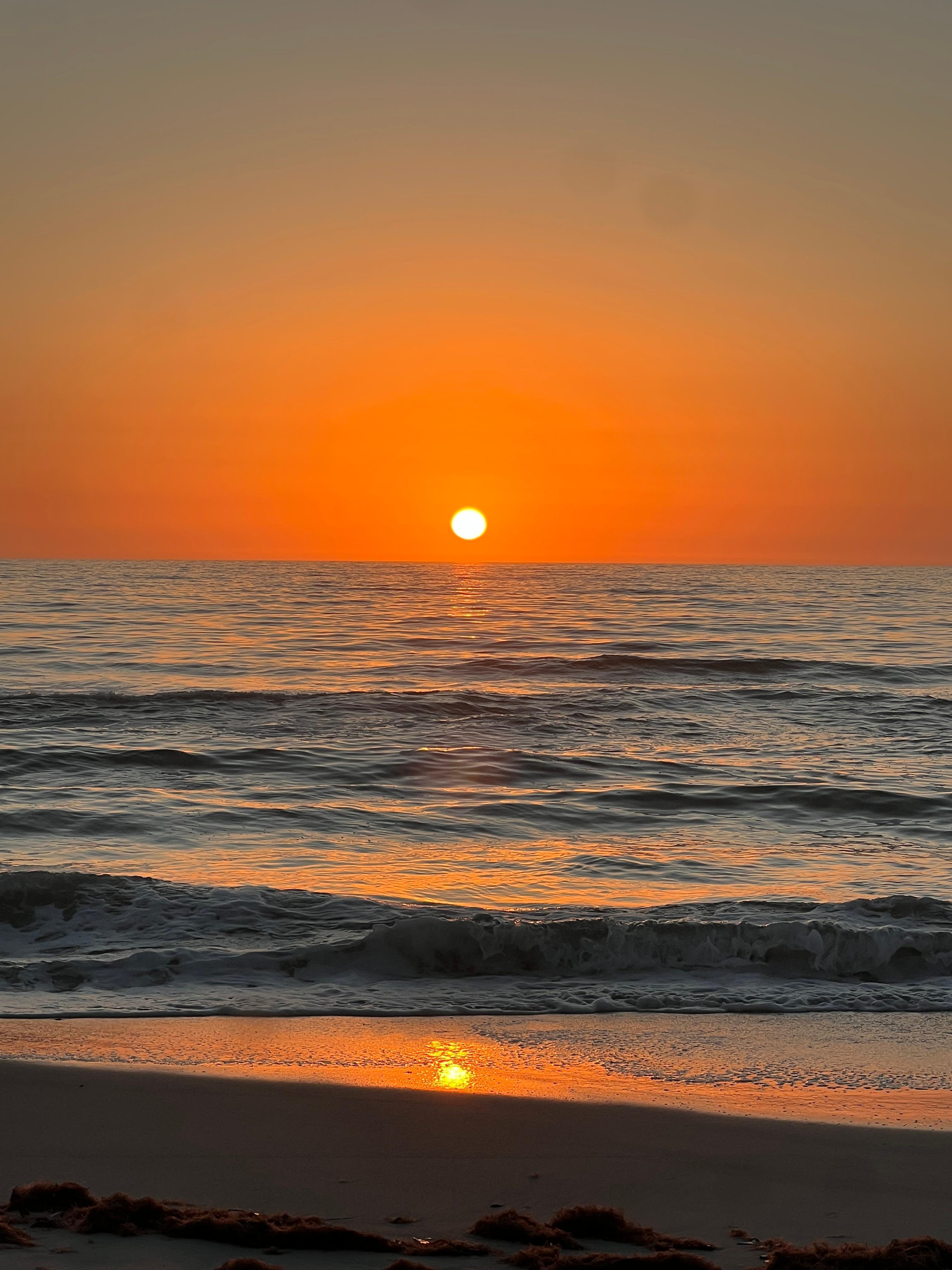 One of the beautiful sunsets 