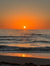 One of the beautiful sunsets