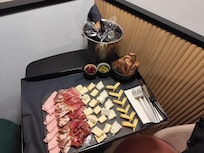 Planche mixte et champagne